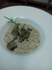 RISOTTO AL TARTUFO NERO