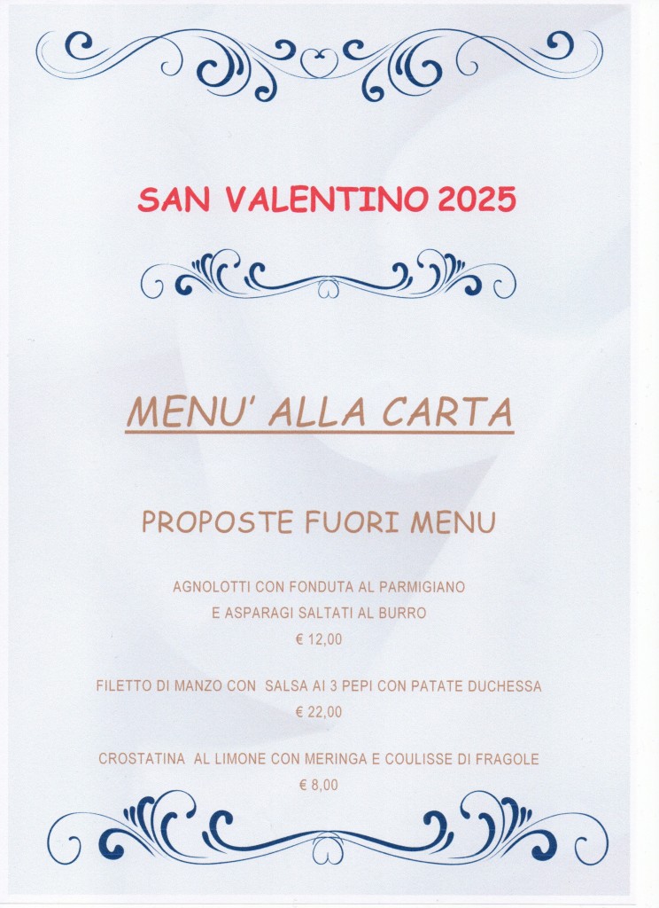 SAN VALENTINO 2025
